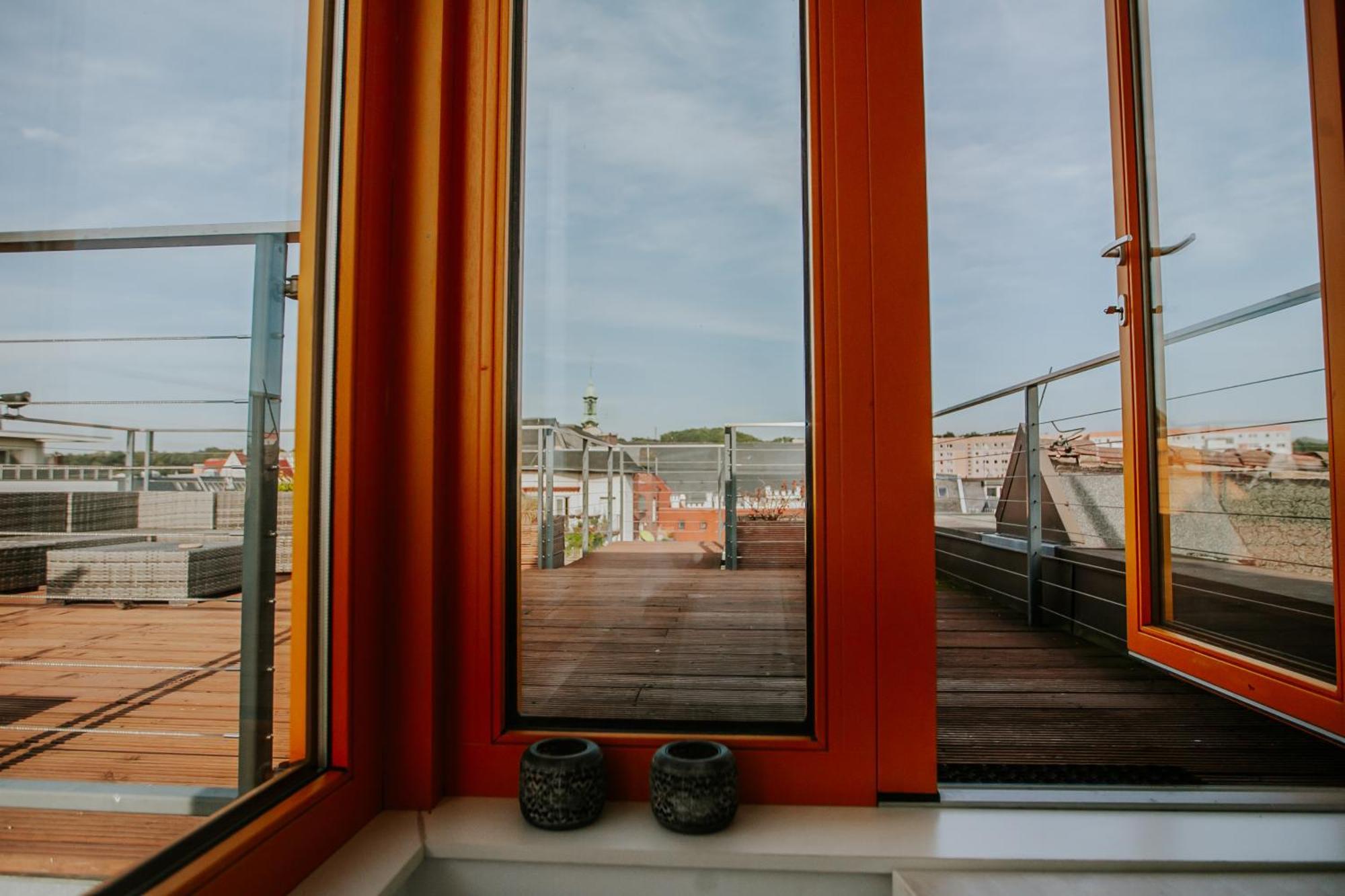 Traumhaftes Apartment Am Dom Mit Grosser Dachterrasse Zwickau Kültér fotó