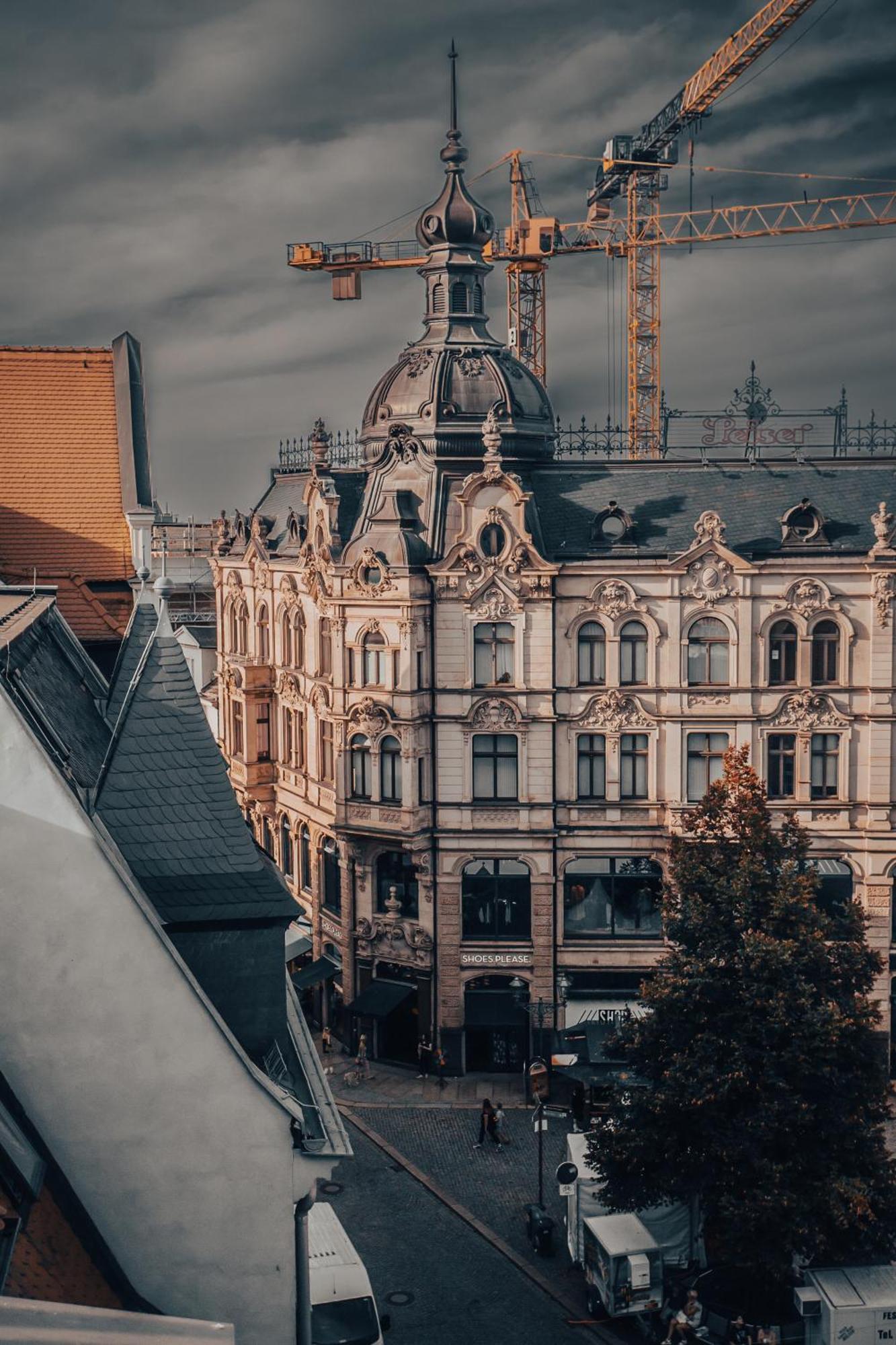 Traumhaftes Apartment Am Dom Mit Grosser Dachterrasse Zwickau Kültér fotó